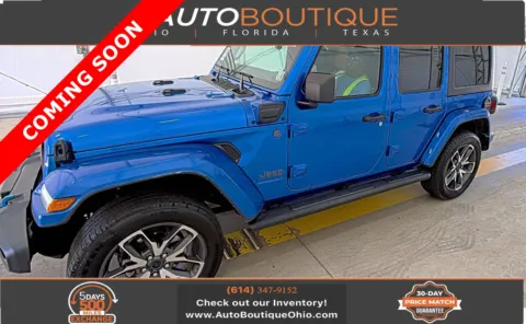 Blue 2024 Jeep Wrangler 4xe Sport S for sale in Columbus, OH