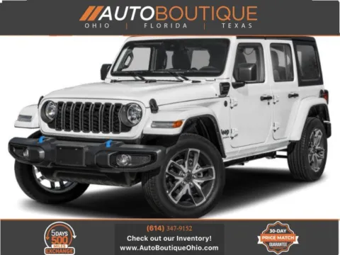 Blue 2024 Jeep Wrangler 4xe Sport S for sale in Columbus, OH