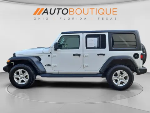 Photos of 2022 Jeep Wrangler Unlimited Sport S for sale in Columbus, OH at Auto Boutique Ohio