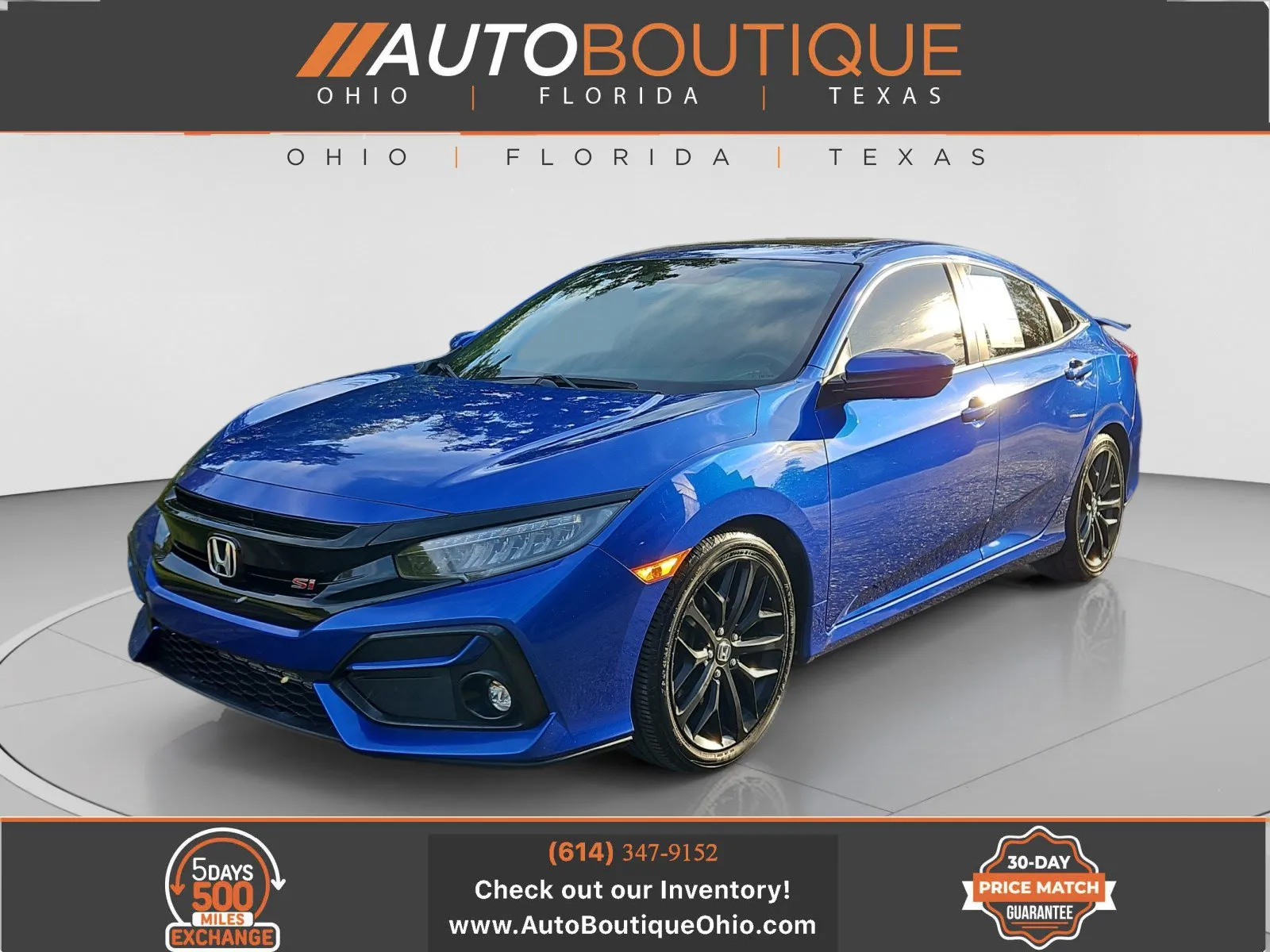 2020 Honda Civic Si Sedan
