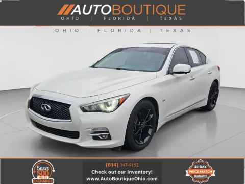 White 2017 INFINITI Q50 3.0t Premium for sale in Columbus, OH