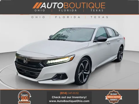 White 2022 Honda Accord Sedan Sport SE for sale in Columbus, OH
