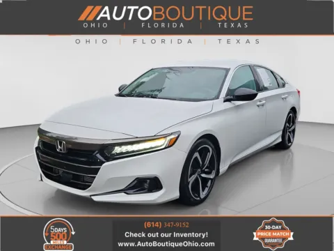 White 2022 Honda Accord Sedan Sport SE for sale in Columbus, OH