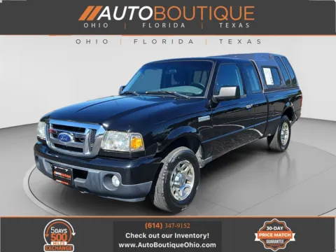 Black 2010 Ford Ranger XLT for sale in Columbus, OH