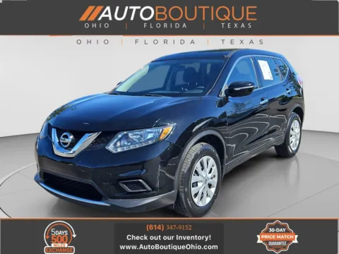 Black 2015 Nissan Rogue S for sale in Columbus, OH