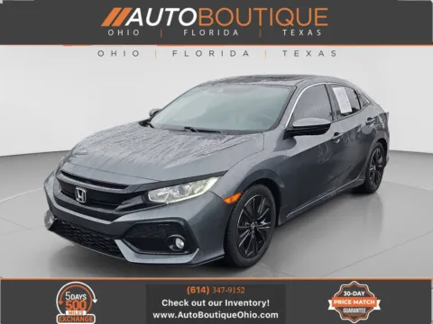 Red 2019 Honda Civic Hatchback EX for sale in Columbus, OH