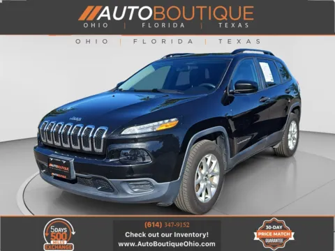 Red 2016 Jeep Cherokee Sport for sale in Columbus, OH