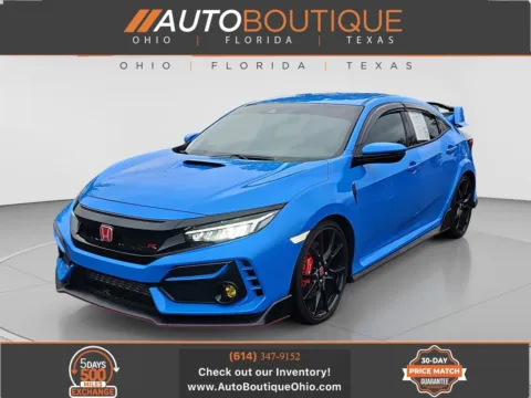 Blue 2021 Honda Civic Type R Touring for sale in Columbus, OH