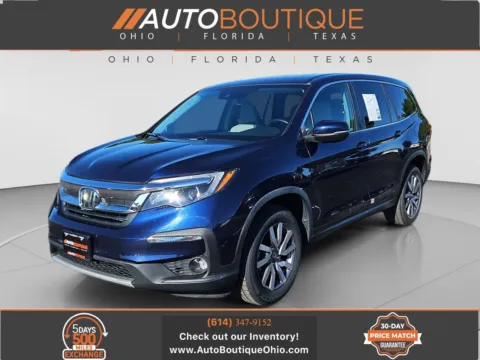 Blue 2020 Honda Pilot EX-L for sale in Columbus, OH