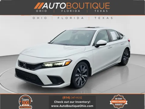White 2023 Honda Civic Hatchback EX-L for sale in Columbus, OH