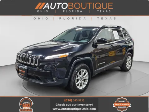 Black 2017 Jeep Cherokee Latitude for sale in Columbus, OH