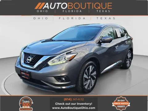 Gray 2015 Nissan Murano Platinum for sale in Columbus, OH