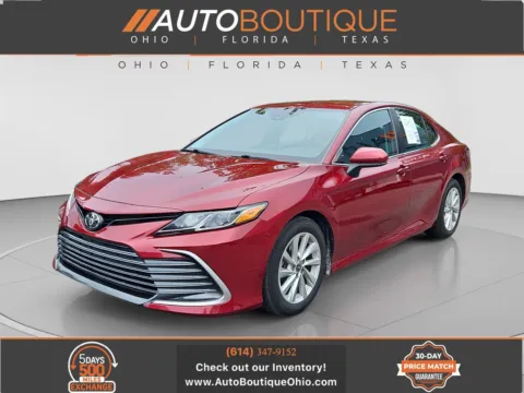 Red 2022 Toyota Camry LE for sale in Columbus, OH