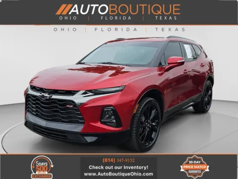 Red 2022 Chevrolet Blazer RS for sale in Columbus, OH