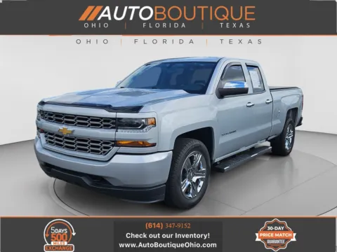 Silver 2018 Chevrolet Silverado 1500 Custom for sale in Columbus, OH