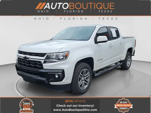 White 2022 Chevrolet Colorado 2WD LT for sale in Columbus, OH