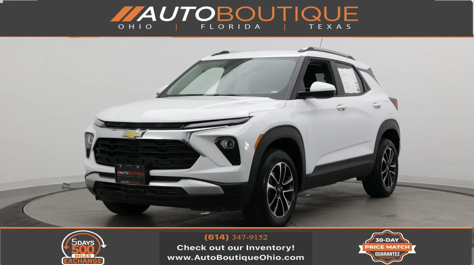 White 2026 Chevrolet Trailblazer LT for sale in Columbus, OH