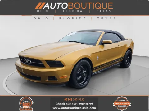 Gold 2010 Ford Mustang V6 for sale in Columbus, OH