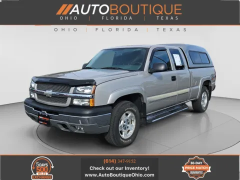 Silver 2004 Chevrolet Silverado 1500 Z71 for sale in Columbus, OH