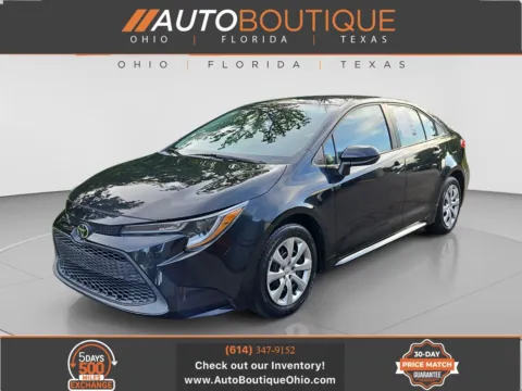 Black 2021 Toyota Corolla LE for sale in Columbus, OH