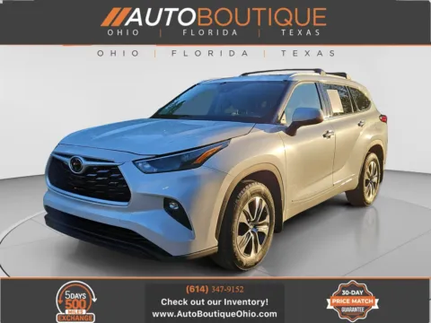 White 2022 Toyota Highlander XLE for sale in Columbus, OH