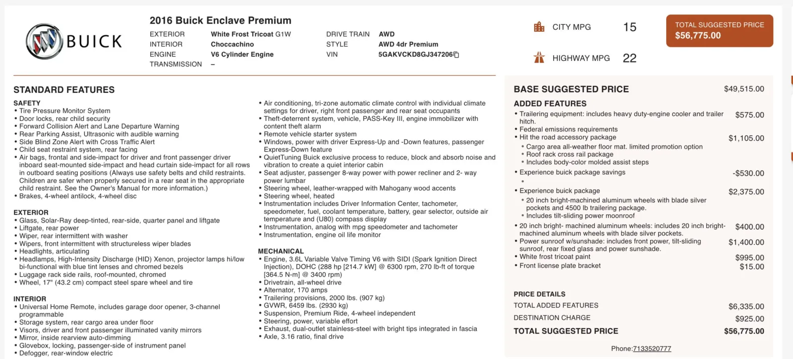 Buick Enclave photo 5
