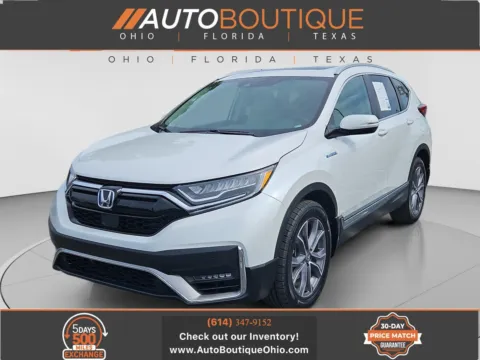 White 2022 Honda CR-V Hybrid Touring for sale in Columbus, OH