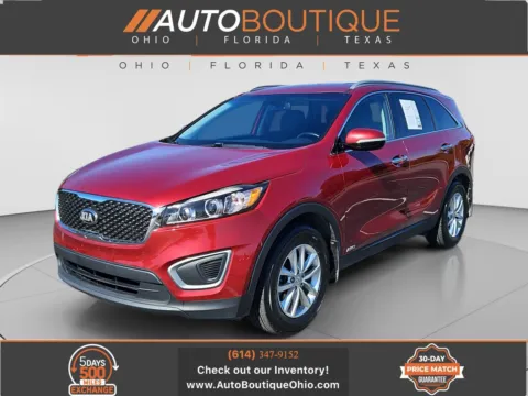 Red 2017 Kia Sorento LX for sale in Columbus, OH