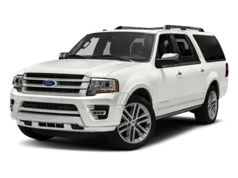 Red 2017 Ford Expedition EL Platinum for sale in Columbus, OH