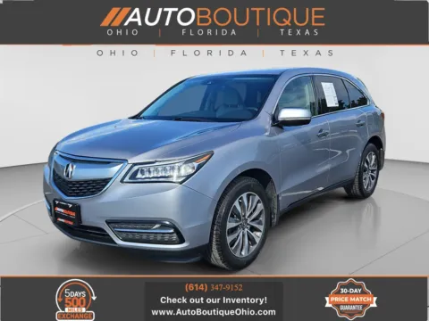 Silver 2016 Acura MDX w/Tech for sale in Columbus, OH