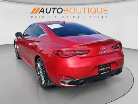 Another view of 2017 INFINITI Q60 Red Sport 400 for sale in Columbus, OH at Auto Boutique Ohio