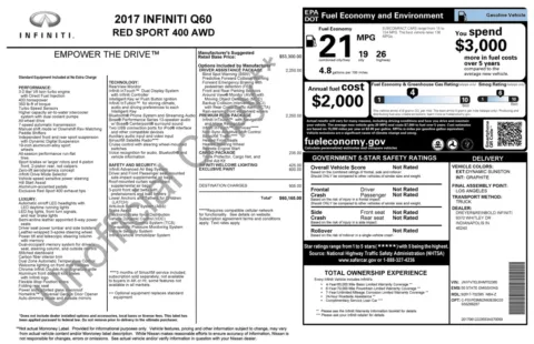 More photos of 2017 INFINITI Q60 Red Sport 400 at Auto Boutique Ohio, OH