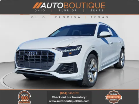 White 2023 Audi Q8 Premium for sale in Columbus, OH