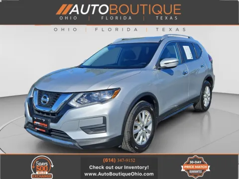 Silver 2017 Nissan Rogue SV for sale in Columbus, OH
