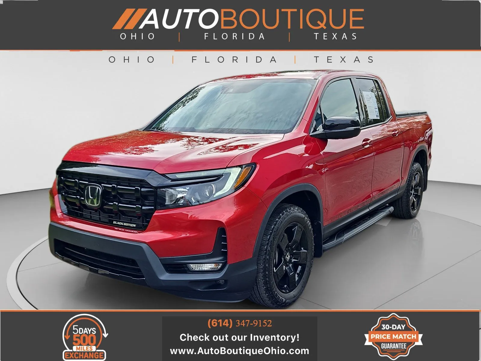 Red 2024 Honda Ridgeline Black Edition for sale in Columbus, OH