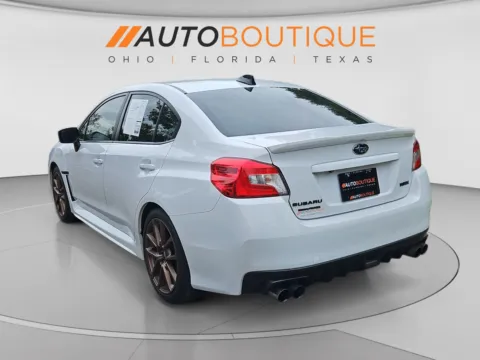Another view of 2020 Subaru WRX Premium Series.White for sale in Columbus, OH at Auto Boutique Ohio