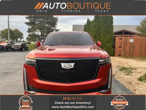 Red 2021 Cadillac Escalade Sport for sale in Columbus, OH