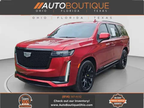 Red 2021 Cadillac Escalade Sport for sale in Columbus, OH