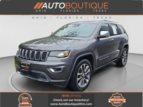 Gray 2018 Jeep Grand Cherokee Limited for sale in Columbus, OH