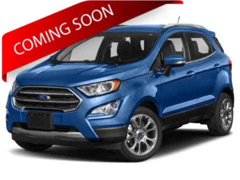 Black 2019 Ford EcoSport Titanium for sale in Columbus, OH
