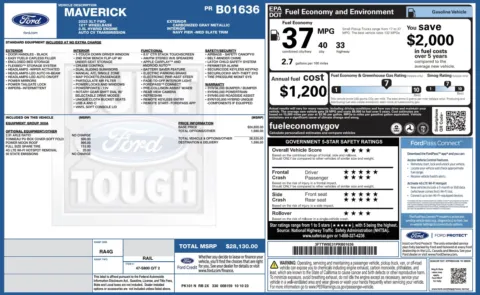 More photos of 2023 Ford Maverick XLT at Auto Boutique Ohio, OH