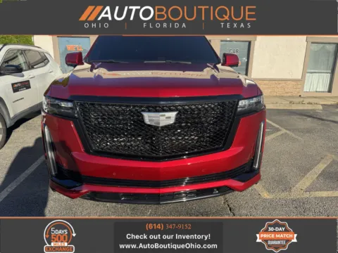 Red 2023 Cadillac Escalade ESV 4WD Sport Platinum for sale in Columbus, OH