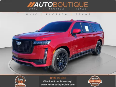 Red 2023 Cadillac Escalade ESV 4WD Sport Platinum for sale in Columbus, OH
