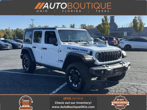 White 2024 Jeep Wrangler 4xe Rubicon for sale in Columbus, OH