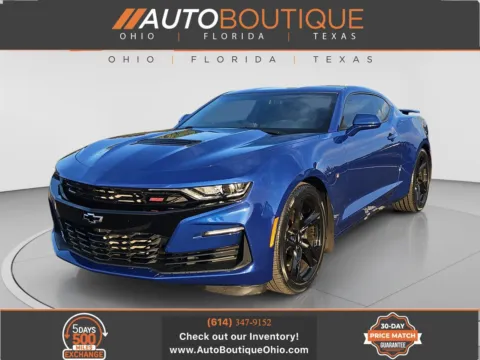 Blue 2019 Chevrolet Camaro 1SS for sale in Columbus, OH