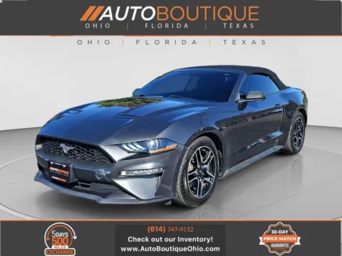 Gray 2019 Ford Mustang EcoBoost for sale in Columbus, OH