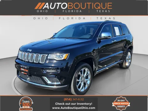 Black 2019 Jeep Grand Cherokee Summit for sale in Columbus, OH
