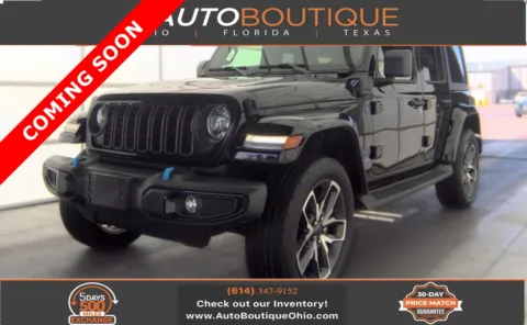Black 2024 Jeep Wrangler 4xe Sport S for sale in Columbus, OH