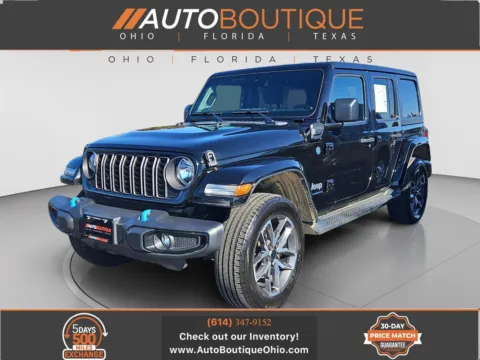 Black 2024 Jeep Wrangler 4xe Sport S for sale in Columbus, OH