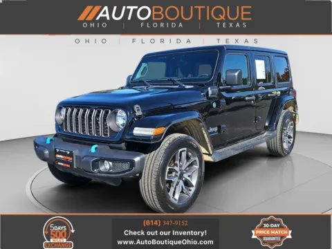 Black 2024 Jeep Wrangler 4xe Sport S for sale in Columbus, OH